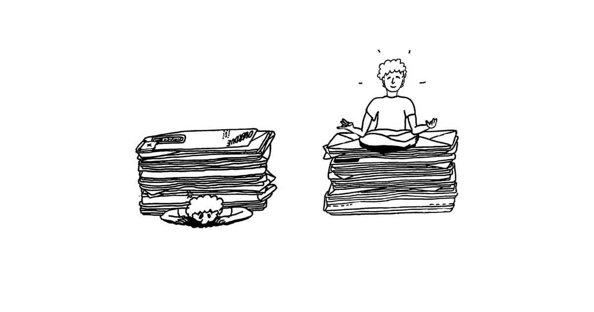 Crushed by mail vs the inner peace of Notion Mail