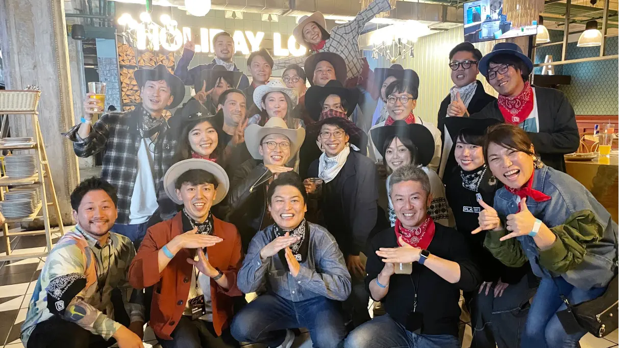 Notion Japanの社員たちとオースティンで開催されたセールスKick Offミーティングに参加